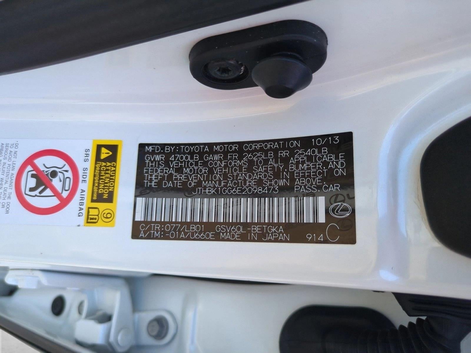 2014 Lexus ES 350 4dr Sdn