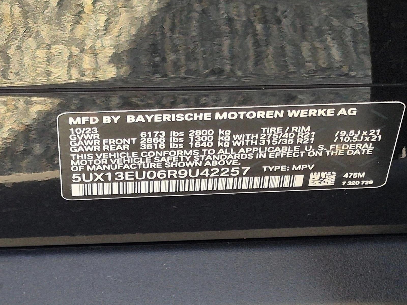 2024 BMW X5 sDrive40i Sports Activity Vehicle