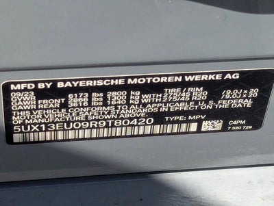 2024 BMW X5 sDrive40i Sports Activity Vehicle