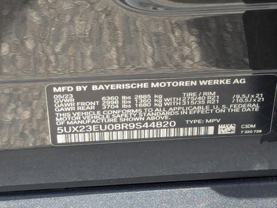 2024 BMW X5 xDrive40i Sports Activity Vehicle