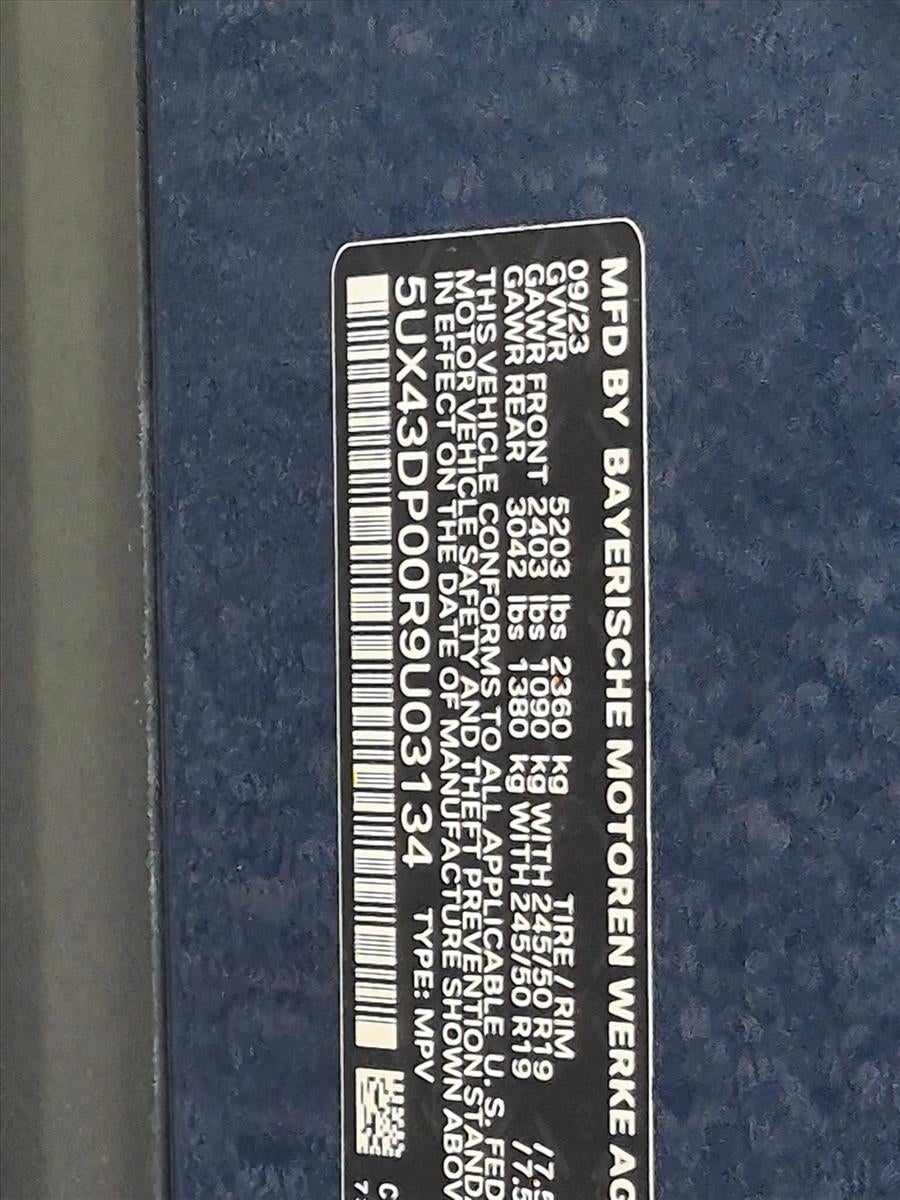 2024 BMW X3 sDrive30i Sports Activity Vehicle