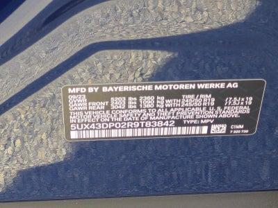 2024 BMW X3 sDrive30i Sports Activity Vehicle