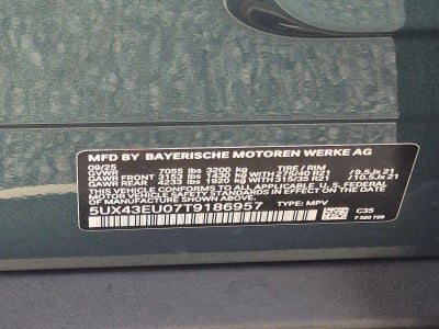 2026 BMW X5 xDrive50e Plug-In Hybrid