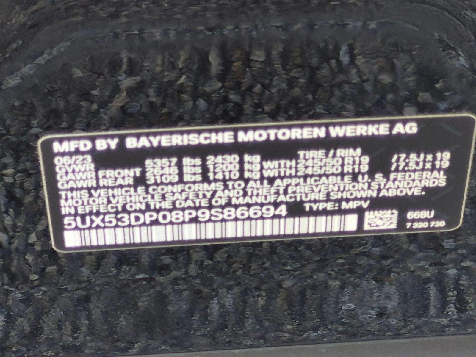 2023 BMW X3 xDrive30i Sports Activity Vehicle