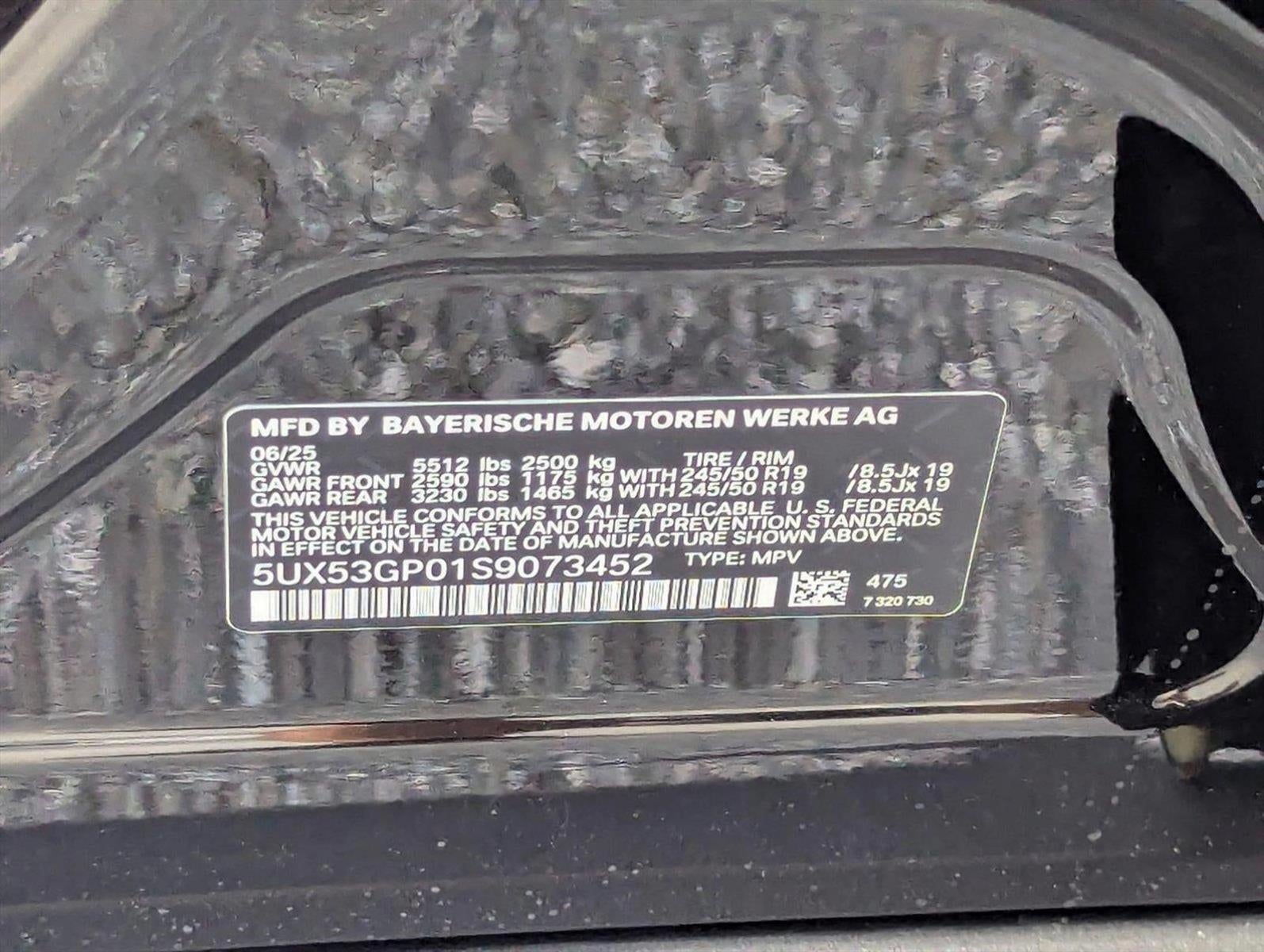 2025 BMW X3 30 xDrive Sports Activity Vehicle