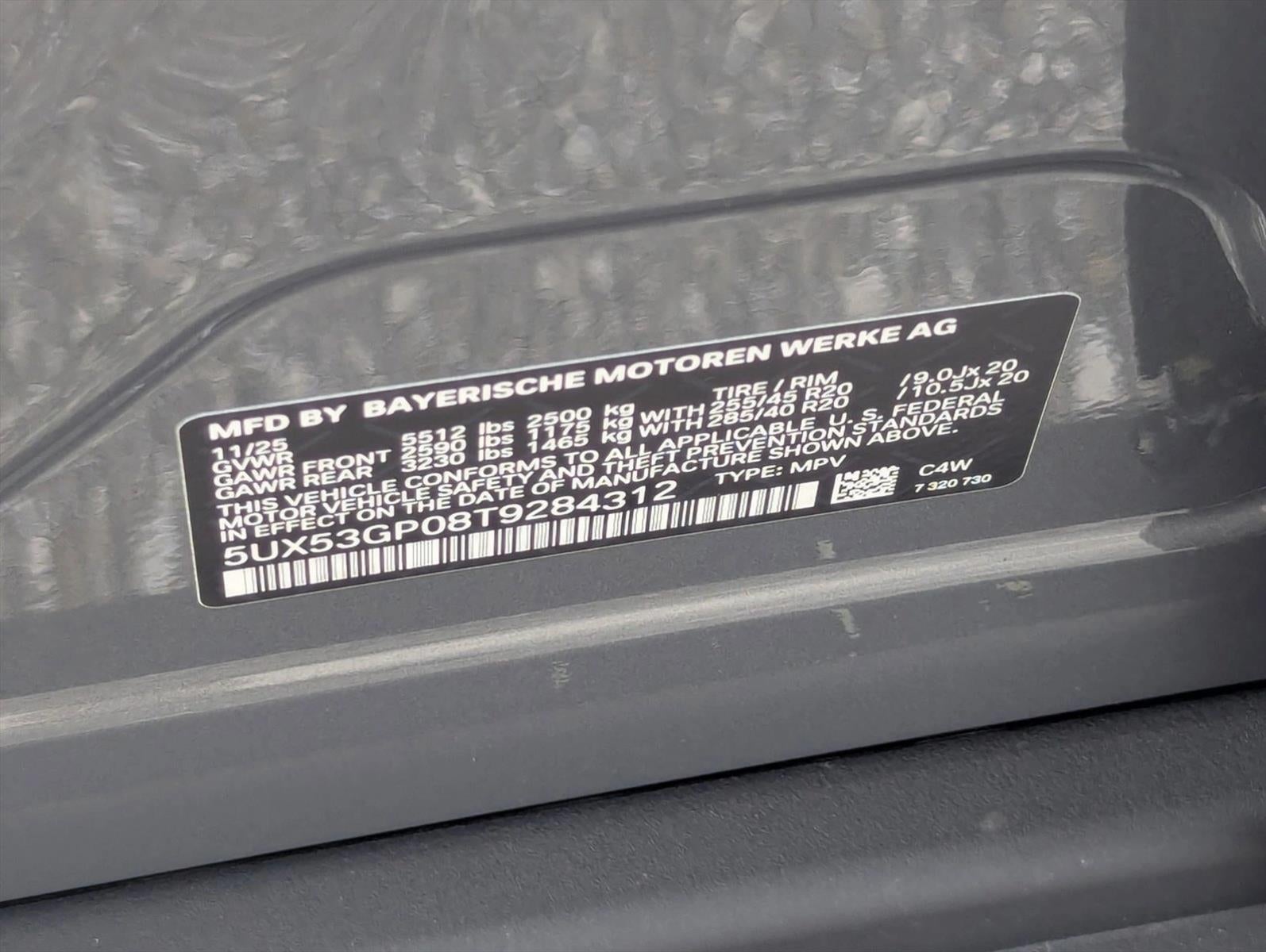 2026 BMW X3 30 xDrive Sports Activity Vehicle