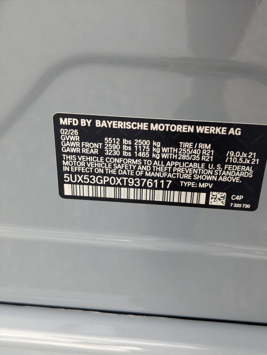 2026 BMW X3 30 xDrive Sports Activity Vehicle