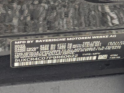 2023 BMW X5 sDrive40i Sports Activity Vehicle