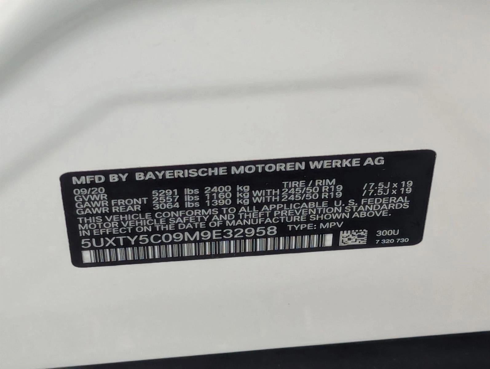 2021 BMW X3 xDrive30i Sports Activity Vehicle