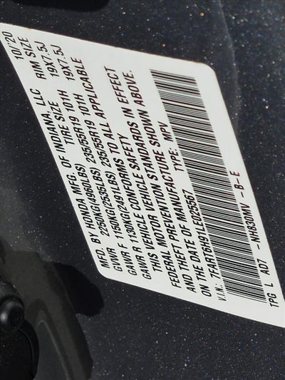 2020 Honda CR-V Hybrid Touring AWD
