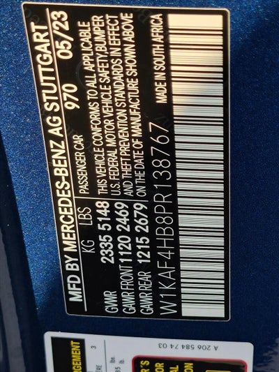 2023 Mercedes-Benz C-Class C 300 4MATIC® Sedan