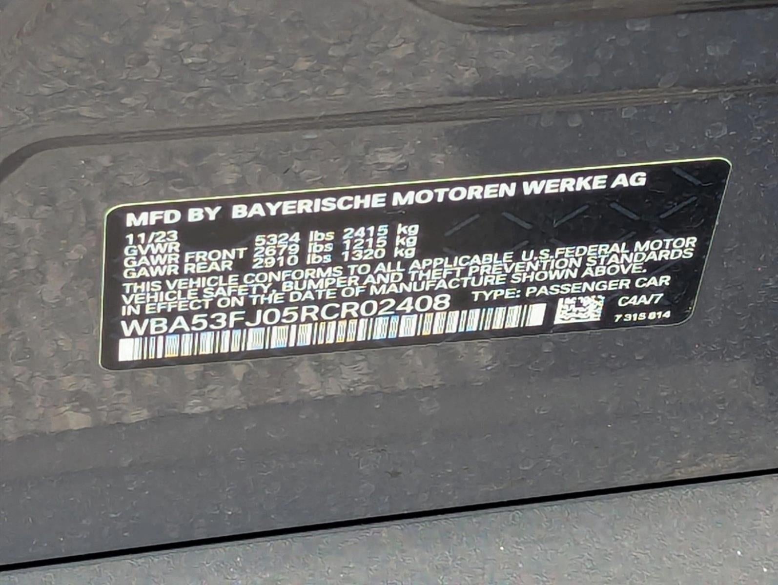 2024 BMW 530i xDrive Sedan