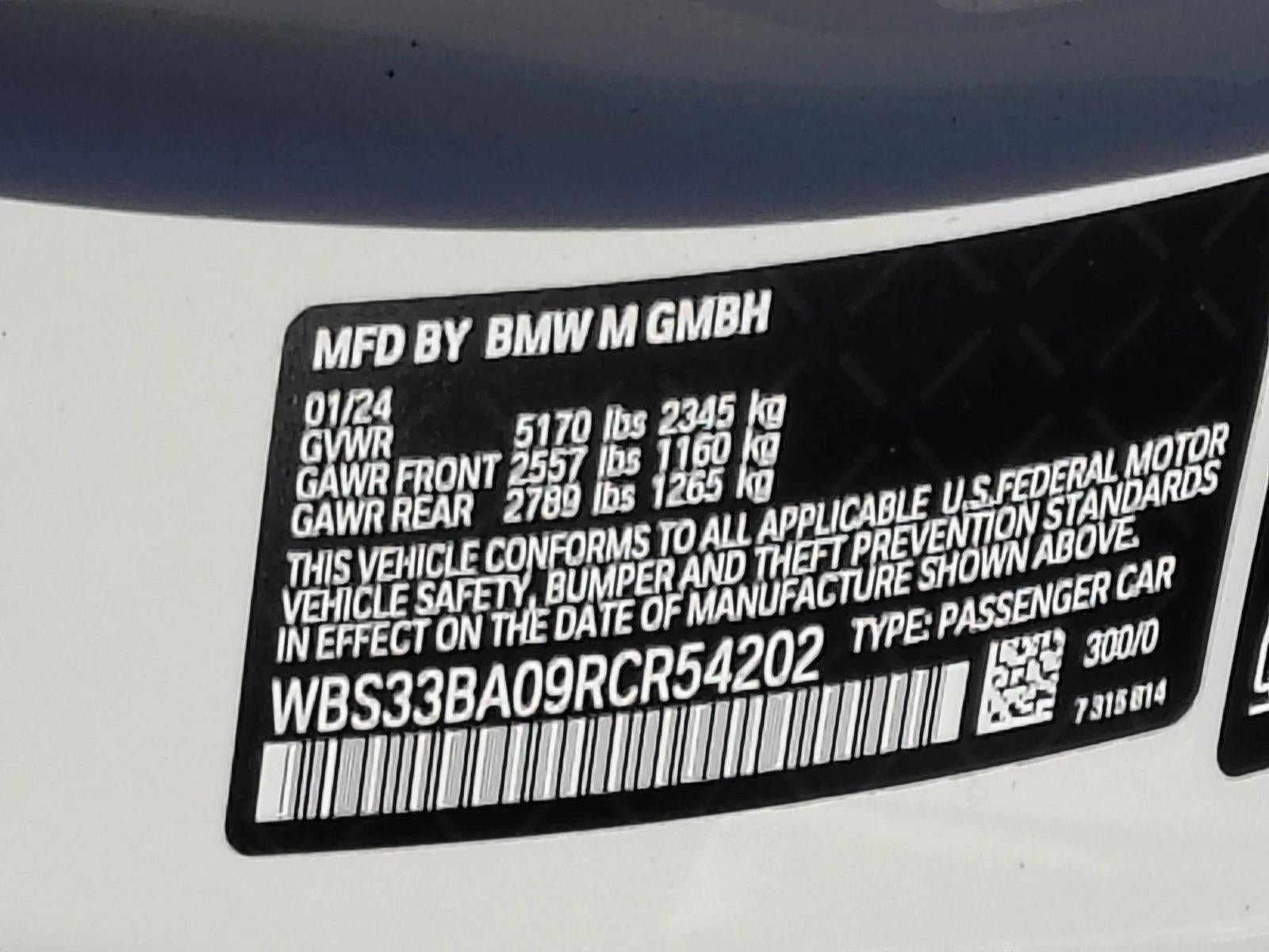 2024 BMW M4 M4 Competition xDrive Convertible