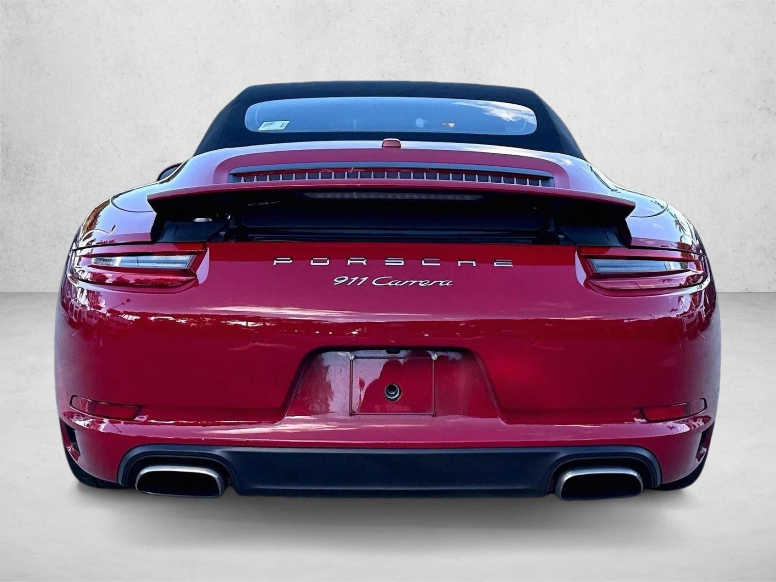 2019 Porsche 911 Carrera Cabriolet