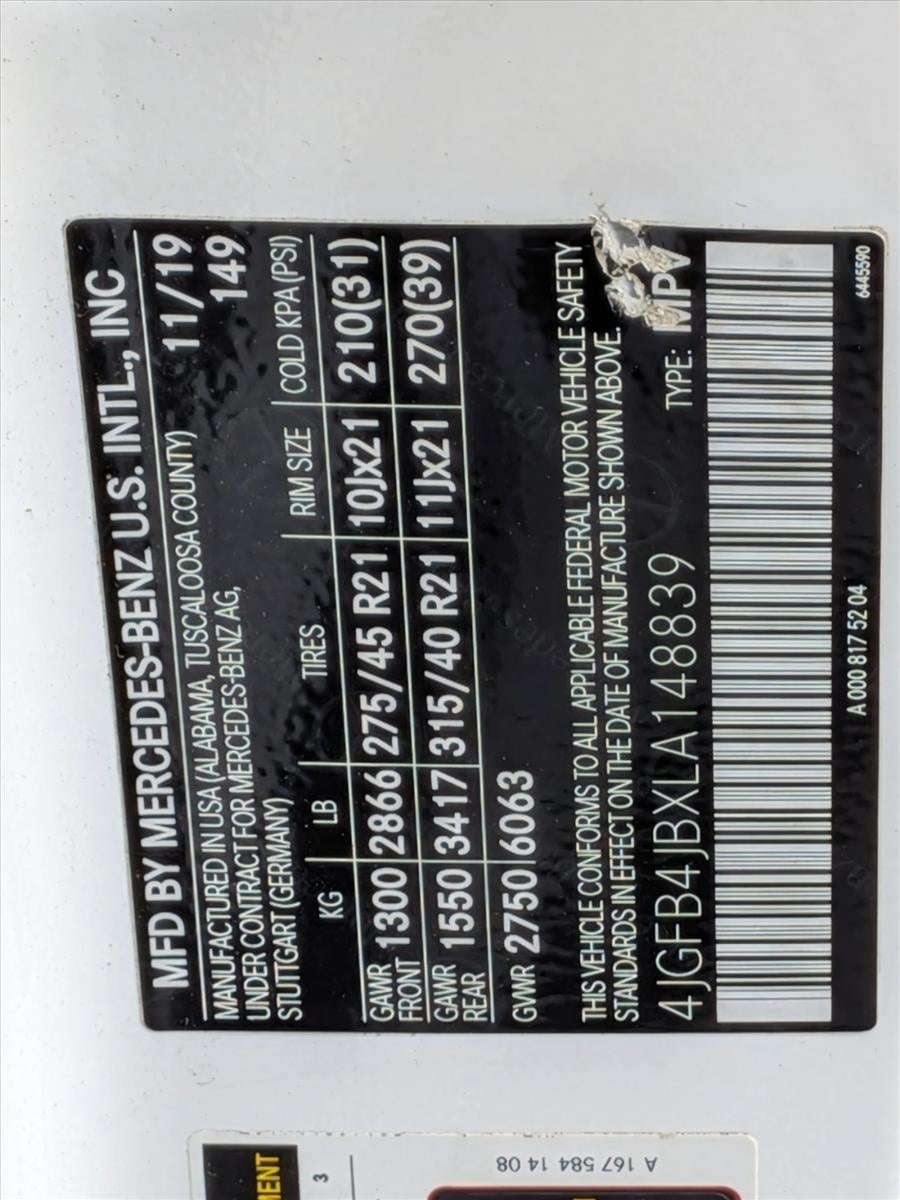 2020 Mercedes-Benz GLE GLE 350 SUV