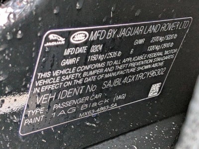 2024 Jaguar XF R-Dynamic SE Sedan AWD