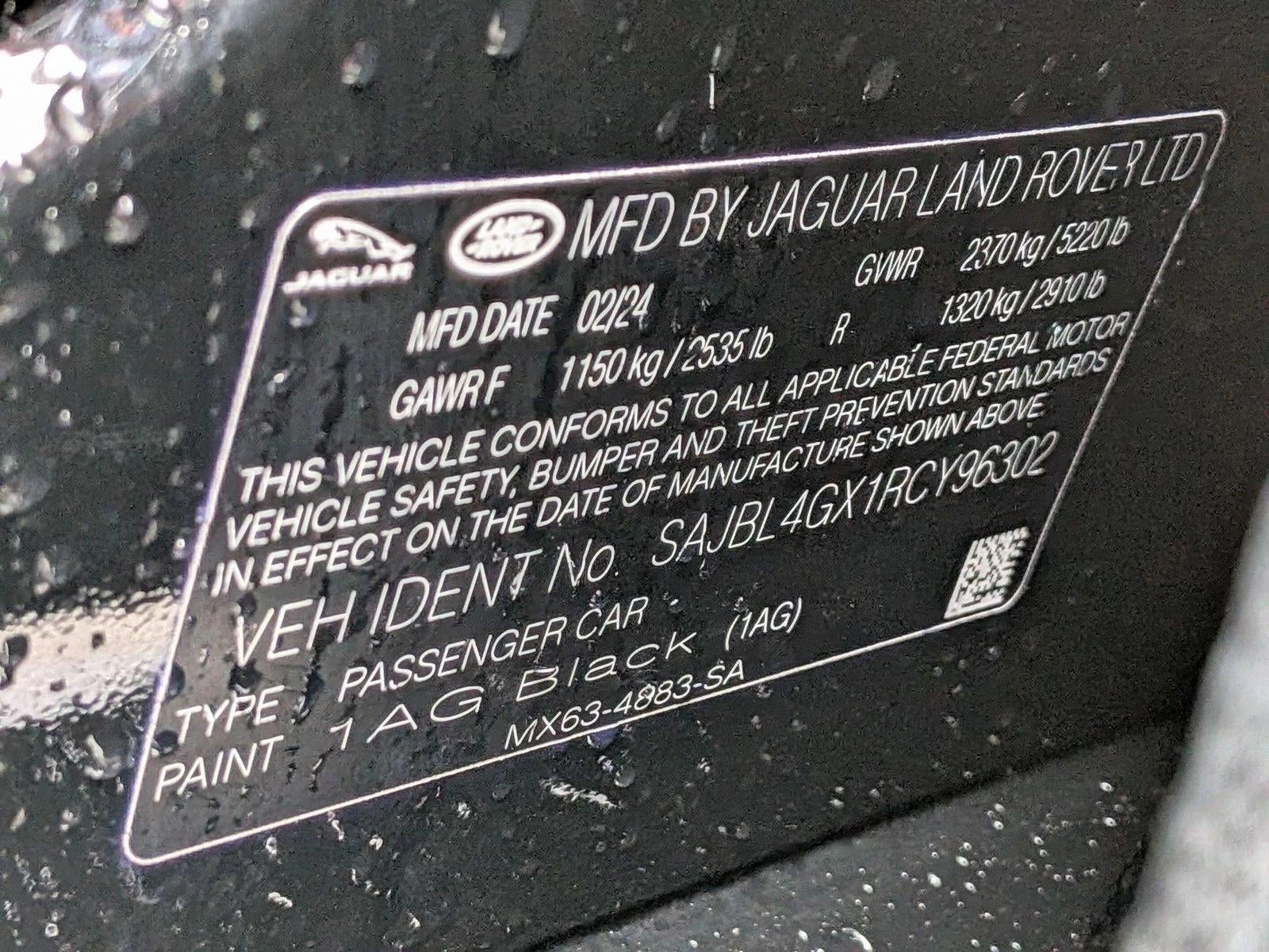 2024 Jaguar XF R-Dynamic SE Sedan AWD