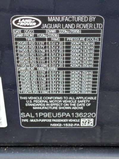 2023 Land Rover Range Rover Sport P360 SE