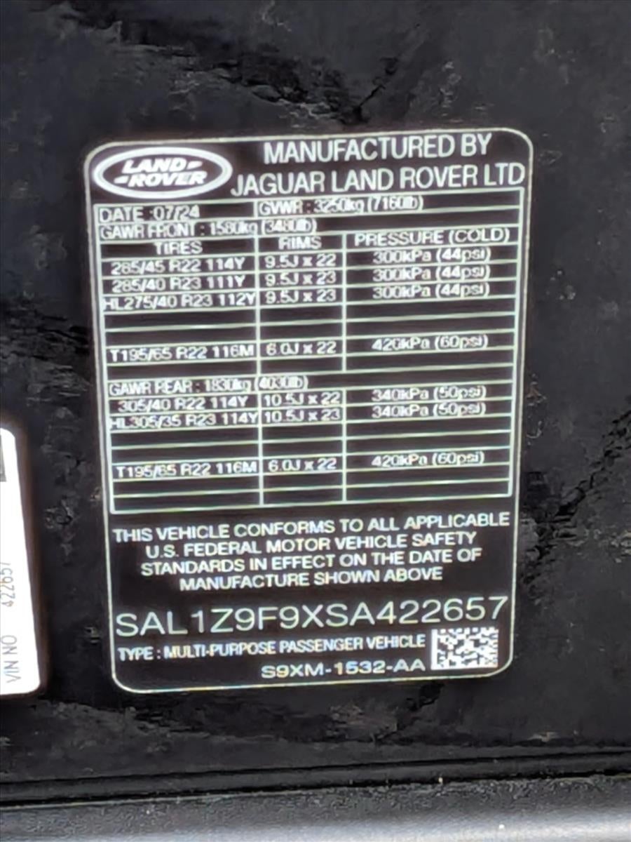2025 Land Rover Range Rover Sport P635 SV Edition Two