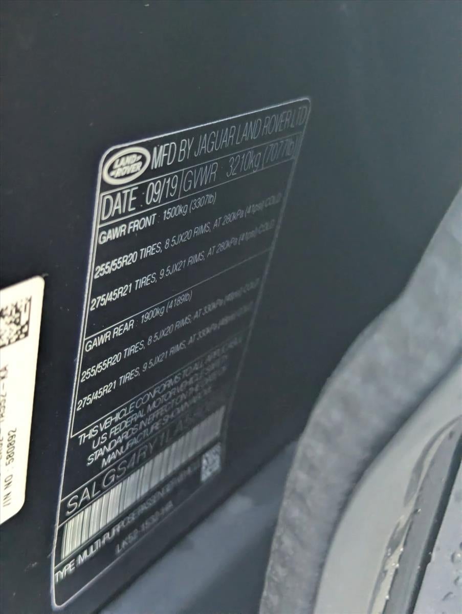 2020 Land Rover Range Rover PHEV HSE