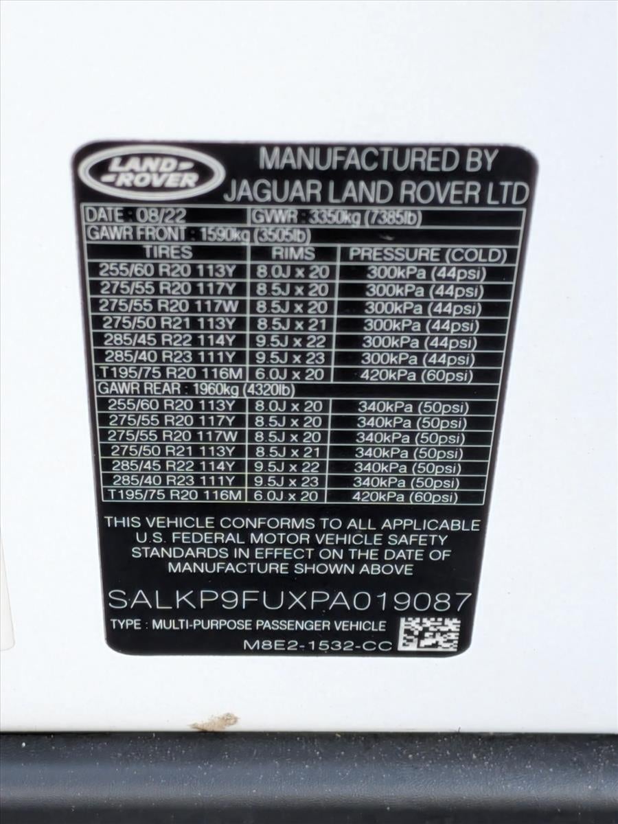 2023 Land Rover Range Rover P400 SE SWB
