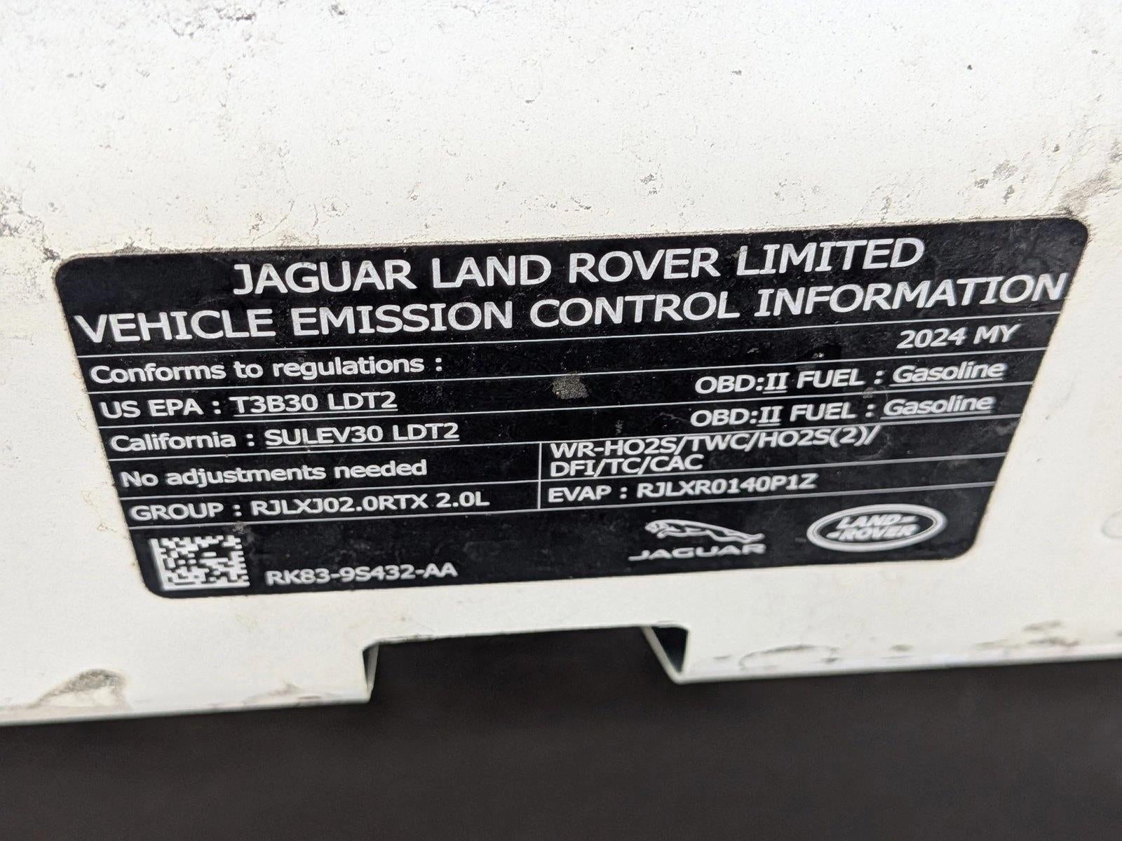 2024 Land Rover Range Rover Velar P250 Dynamic SE