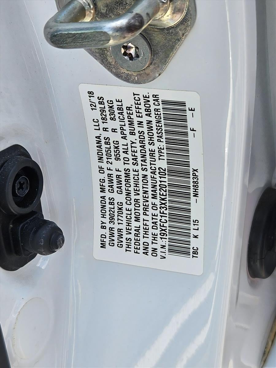 2019 Honda Civic Sedan EX CVT