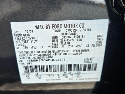 2023 Ford Explorer ST 4WD