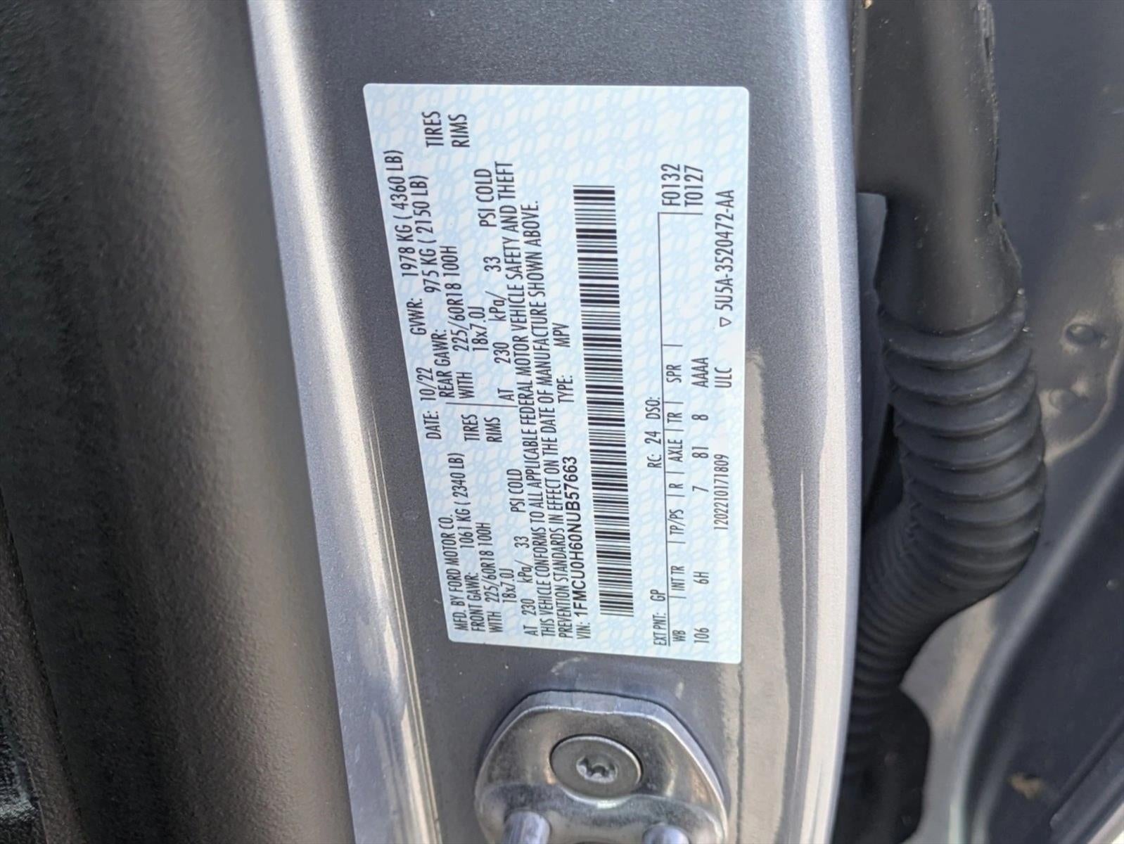 2022 Ford Escape SEL FWD