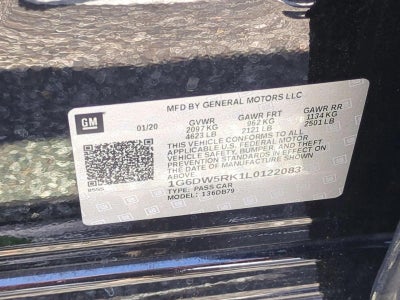 2020 Cadillac CT5 4dr Sdn Luxury