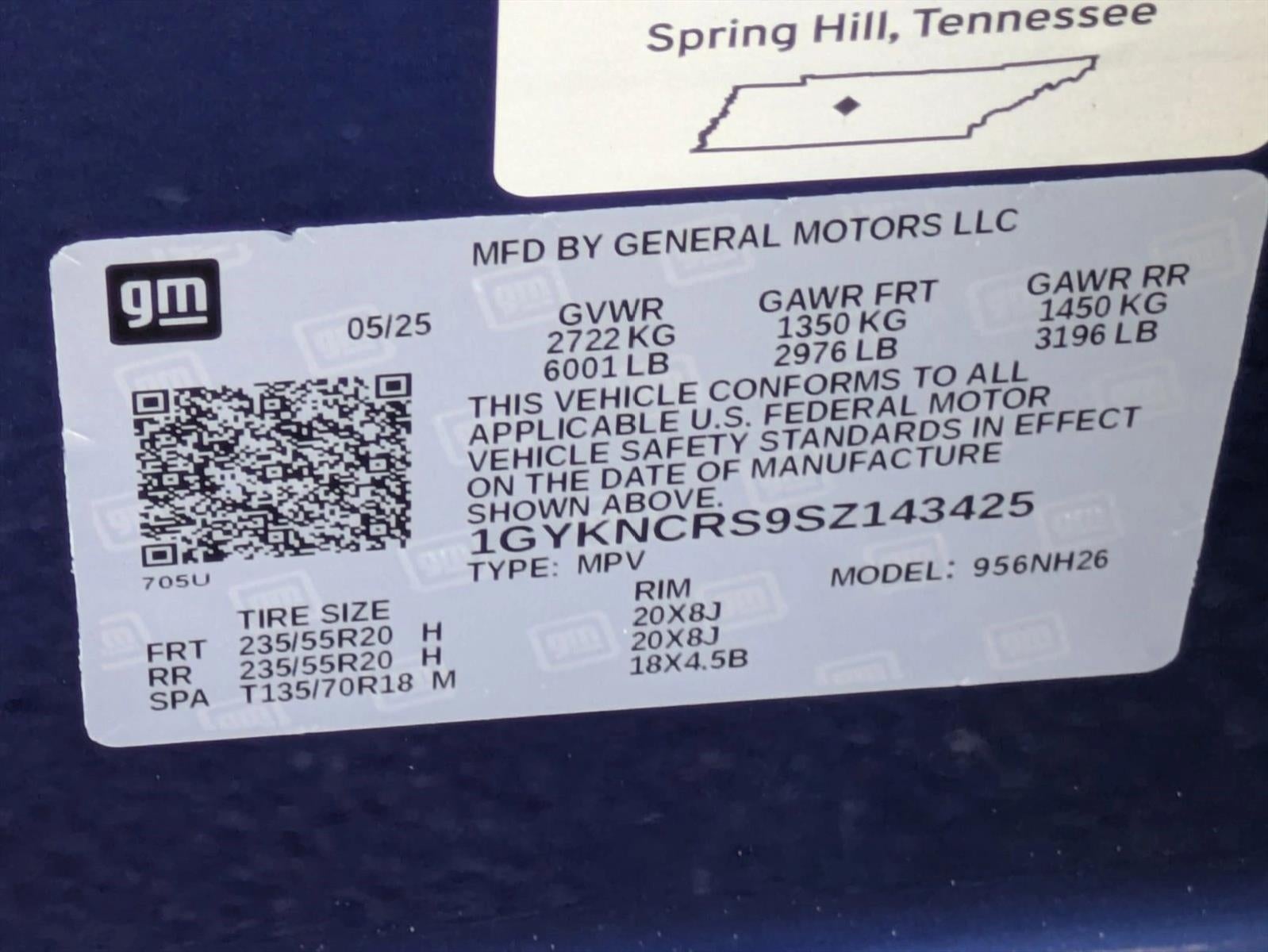 2025 Cadillac XT5 FWD 4dr Premium Luxury