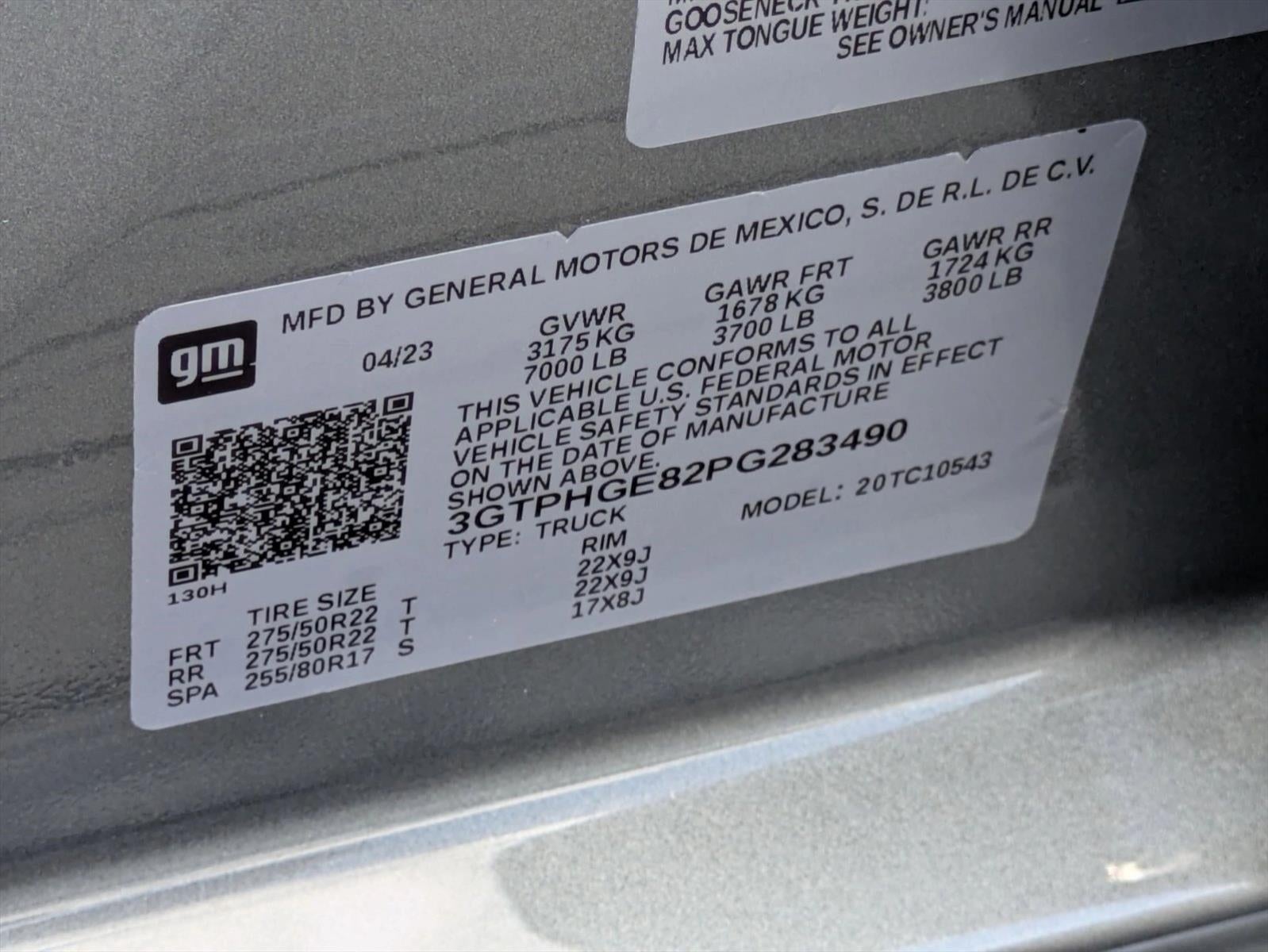 2023 GMC Sierra 1500 Crew Cab Short Box 2-Wheel Drive Denali