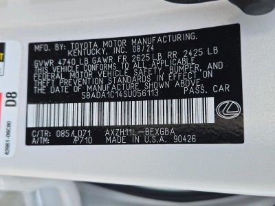 2025 Lexus ES 300h FWD