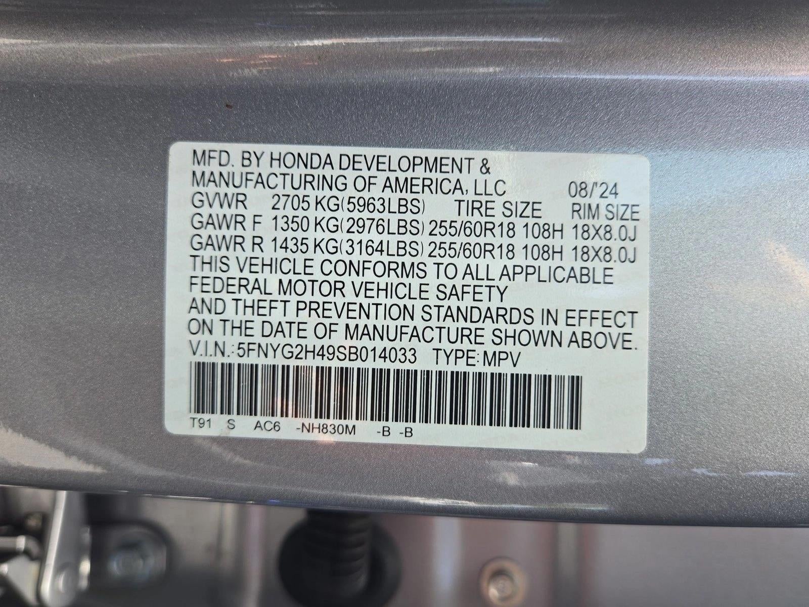 2025 Honda Pilot EX-L 2WD