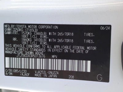 2024 Lexus GX 550 Overtrail+ 4WD