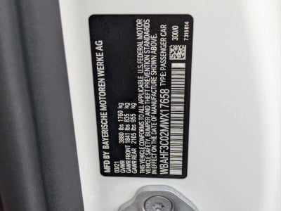 2021 BMW Z4 sDrive30i Roadster