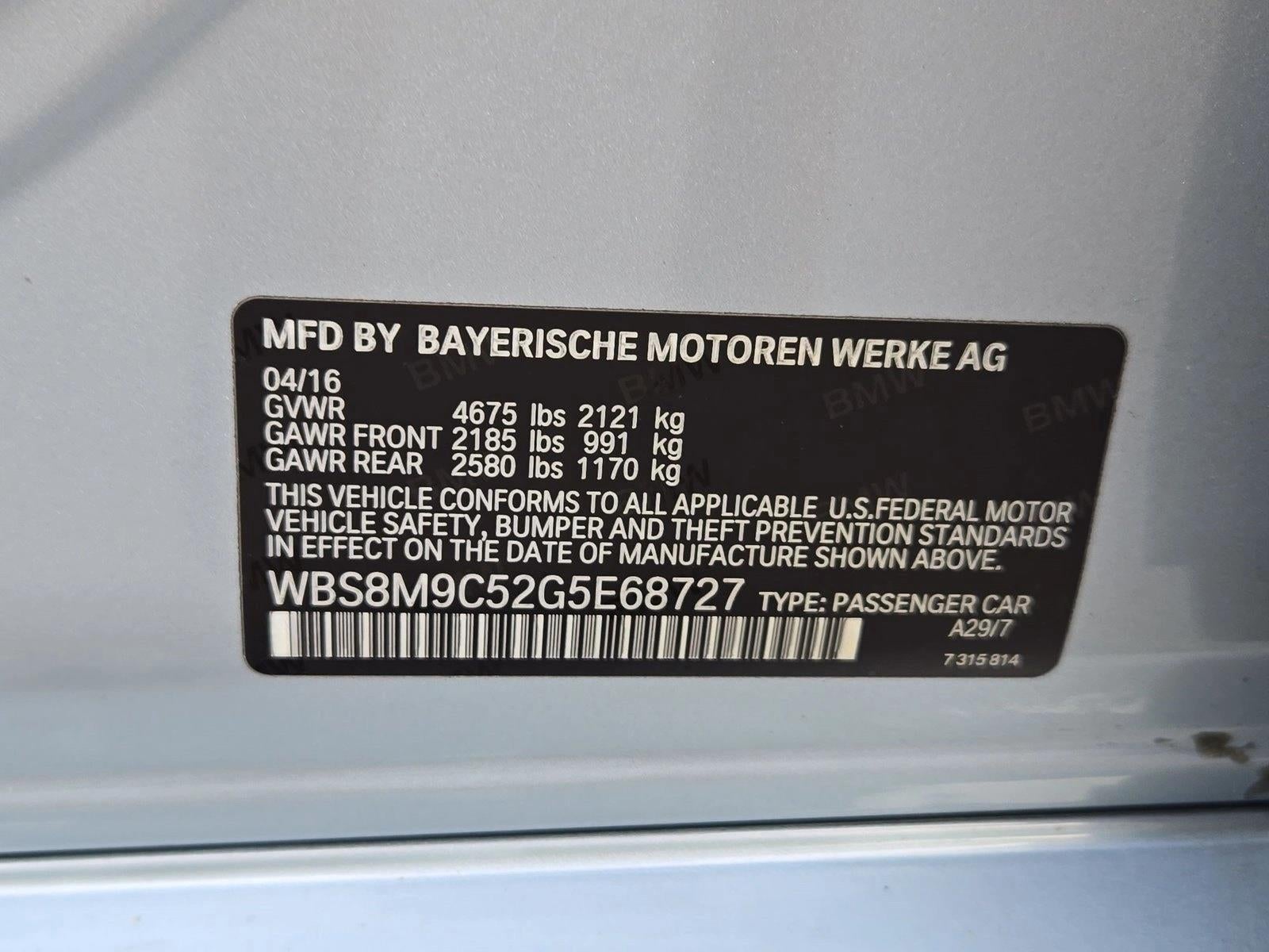 2016 BMW M3 M3 Sedan