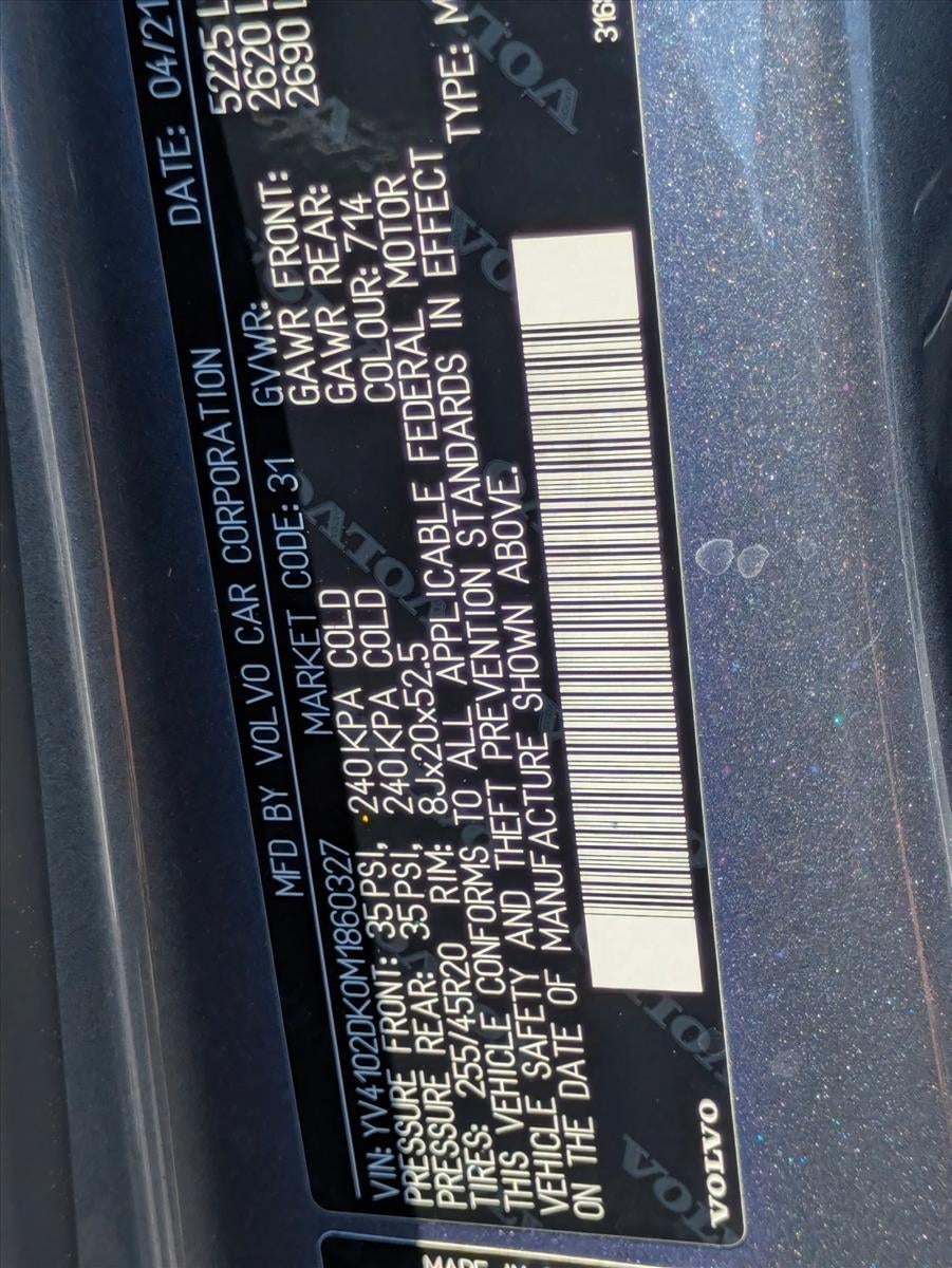 2021 Volvo XC60 T5 FWD Momentum