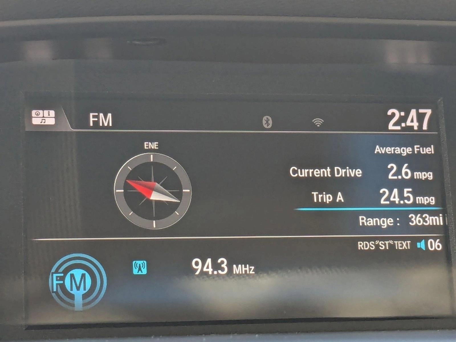 2017 Honda Accord Sedan EX-L CVT PZEV with Navigation and Honda Sensing