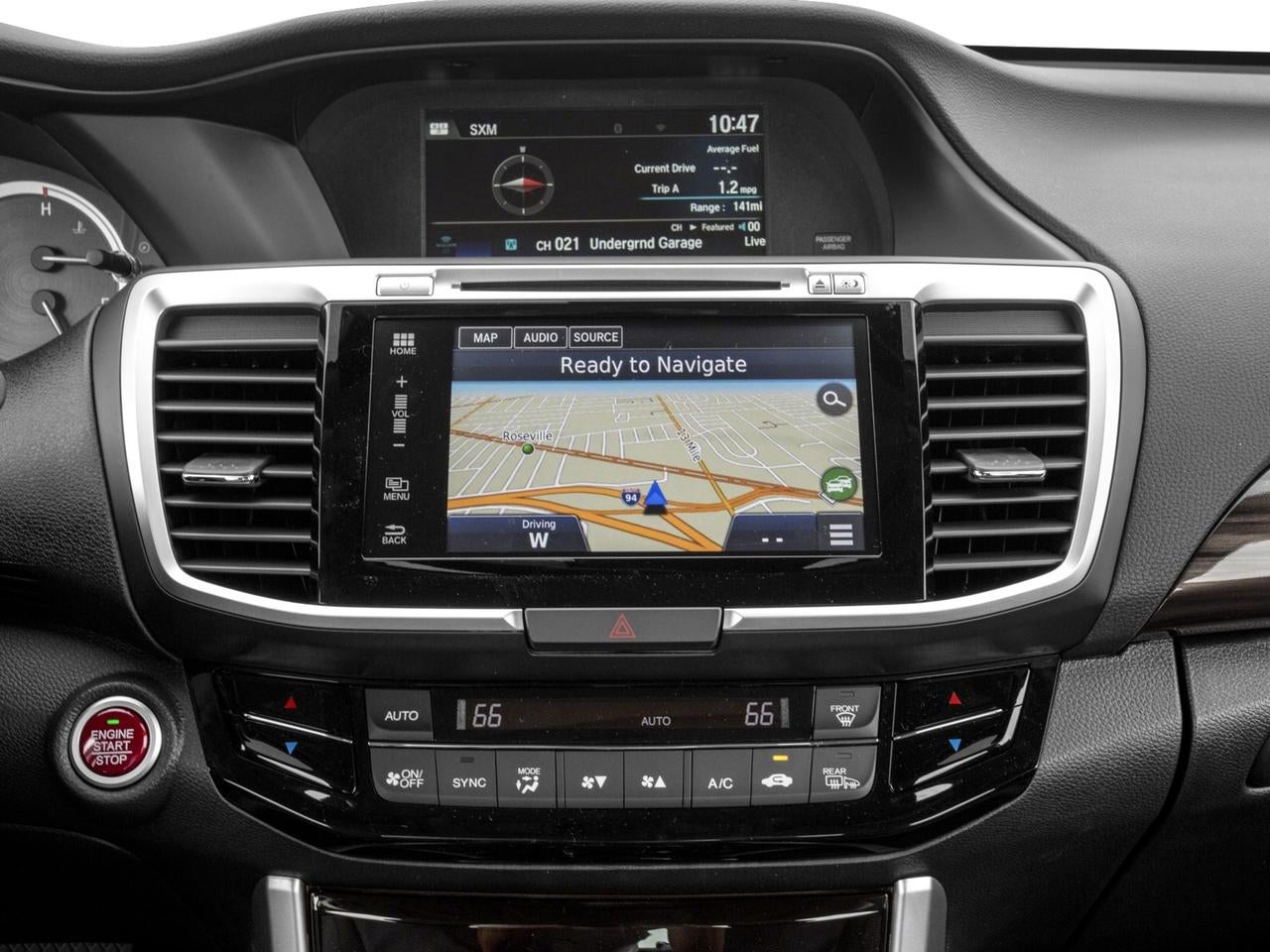 2017 Honda Accord Sedan EX-L CVT PZEV with Navigation and Honda Sensing