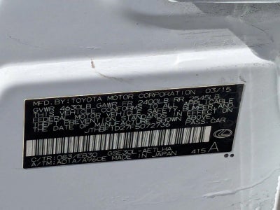 2015 Lexus IS 250 4dr Sport Sdn RWD F SPORT