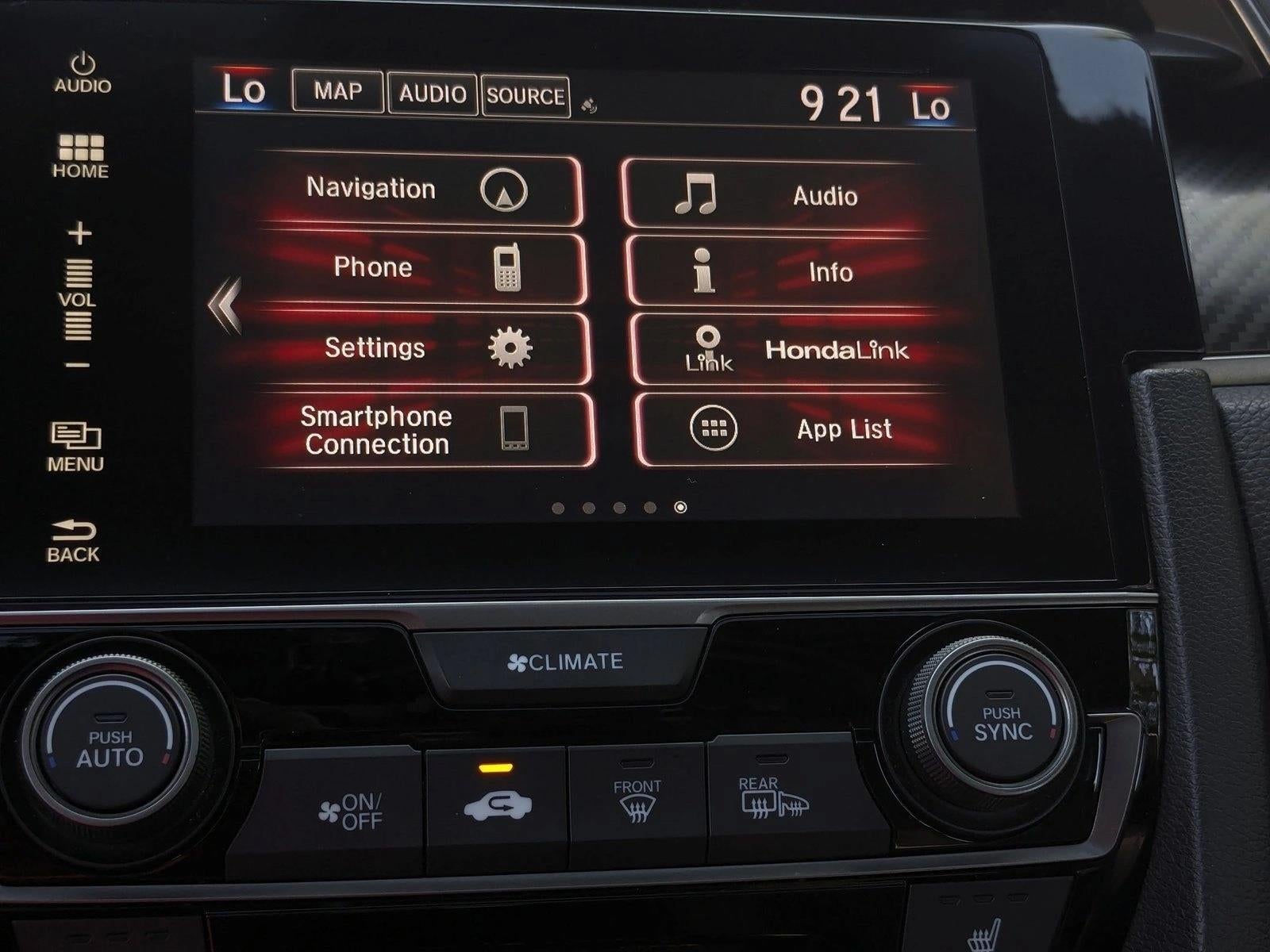 2018 Honda Civic Hatchback Sport Touring CVT