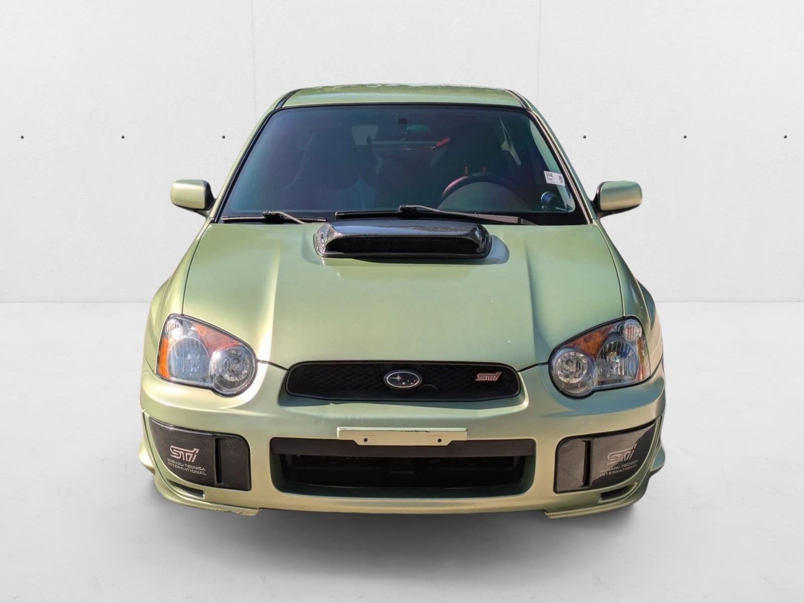 2004 Subaru Impreza Sedan WRX STi w/Gold Wheels