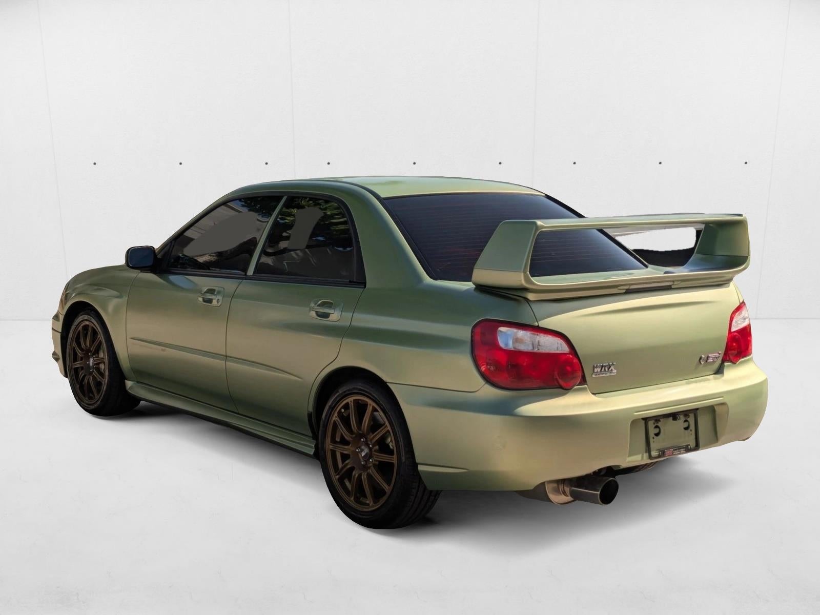 2004 Subaru Impreza Sedan WRX STi w/Gold Wheels