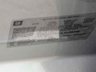 2020 Chevrolet Tahoe 4WD Premier