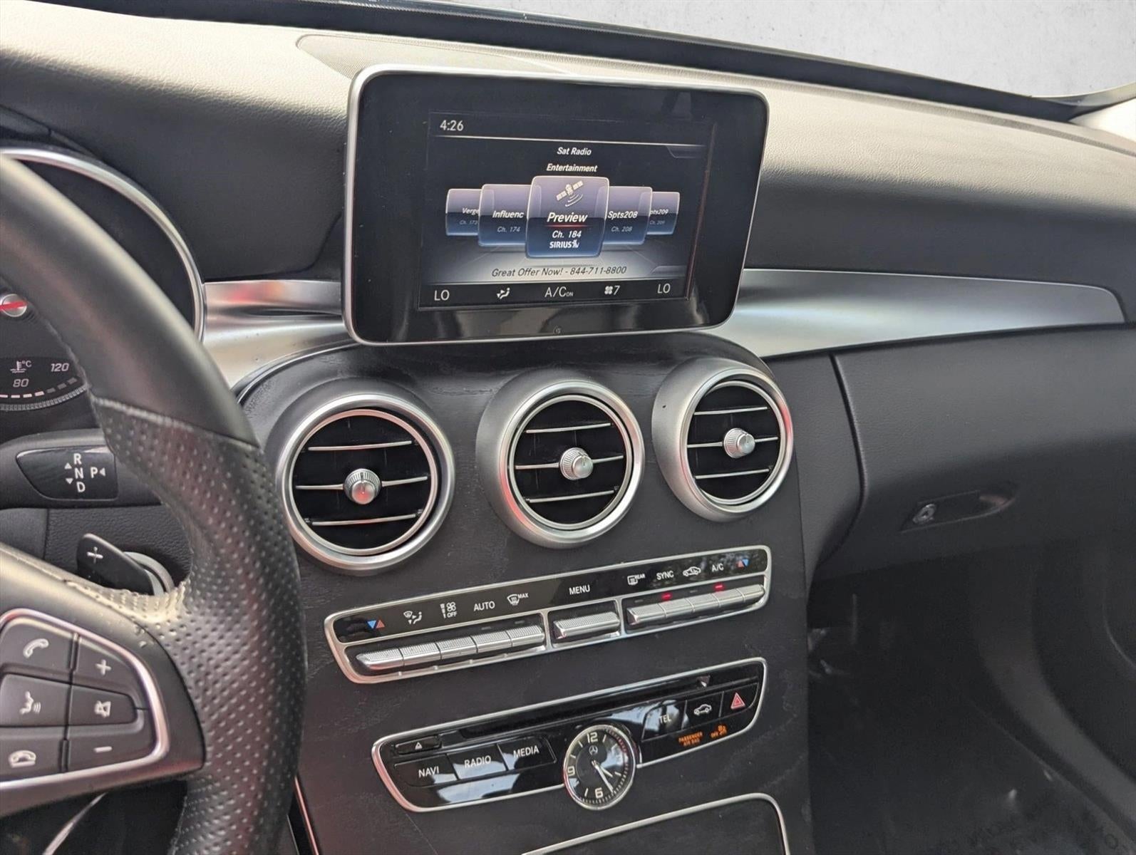 2017 Mercedes-Benz C-Class C 300 4MATIC® Sedan with Luxury Pkg