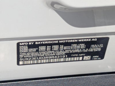 2024 BMW X5 xDrive40i Sports Activity Vehicle