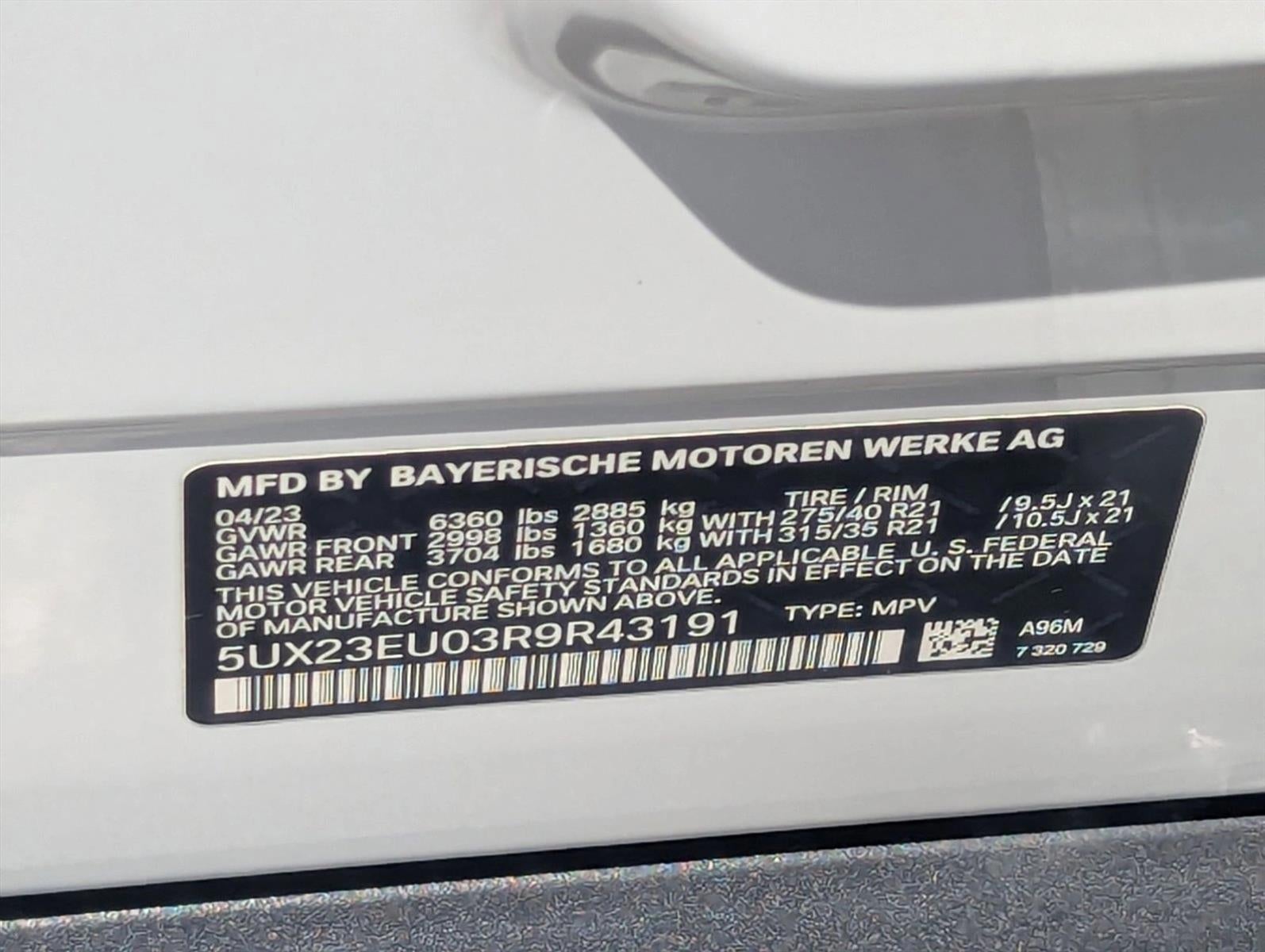 2024 BMW X5 xDrive40i Sports Activity Vehicle