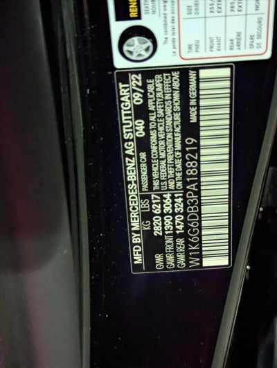 2023 Mercedes-Benz S-Class S 500 4MATIC® Sedan