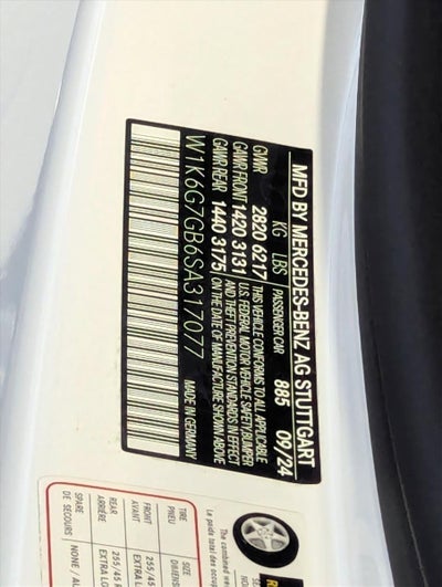 2025 Mercedes-Benz S-Class S 580 4MATIC® Sedan